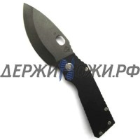 Нож TFF-1 Black D2 Steel Blade Black Anodized Aluminium Handle Medford складной MF/TFF-1 PVD/Tb-ALBk